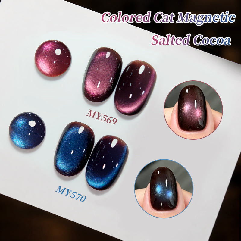 Colored Cat Magnetic Gel Salted Cocoa 10ml