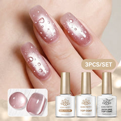 Water Drop Top Coat & Cat Magnetic Gel MY125