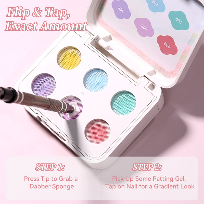 6 Colors Pat Painting Gel