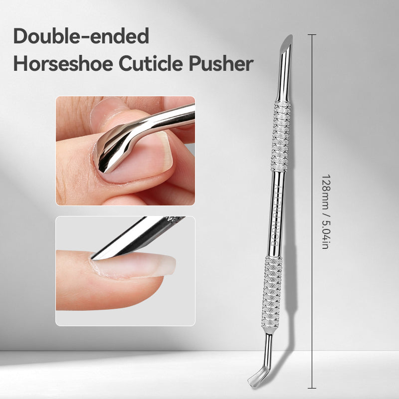 Double-ended Horseshoe Cuticle Pusher