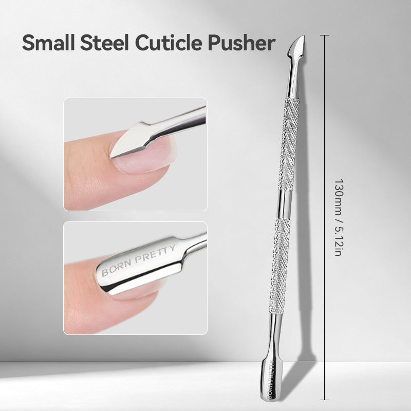 Small Steel Cuticle Pusher