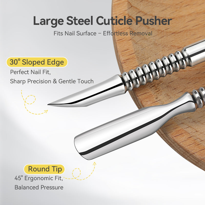 Small Steel Cuticle Pusher