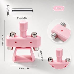 Pink Rotating Stand Strong Magnet Automatic Cat Magnetic Tool