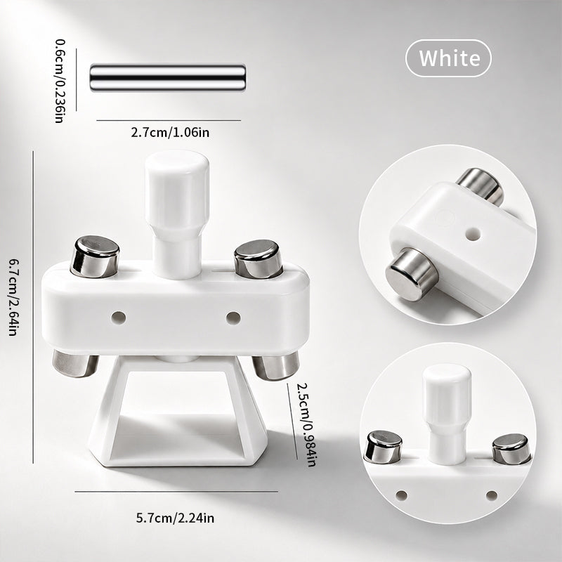 White Rotating Stand Strong Magnet Automatic Cat Magnetic Tool