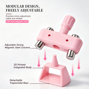 White Rotating Stand Strong Magnet Automatic Cat Magnetic Tool
