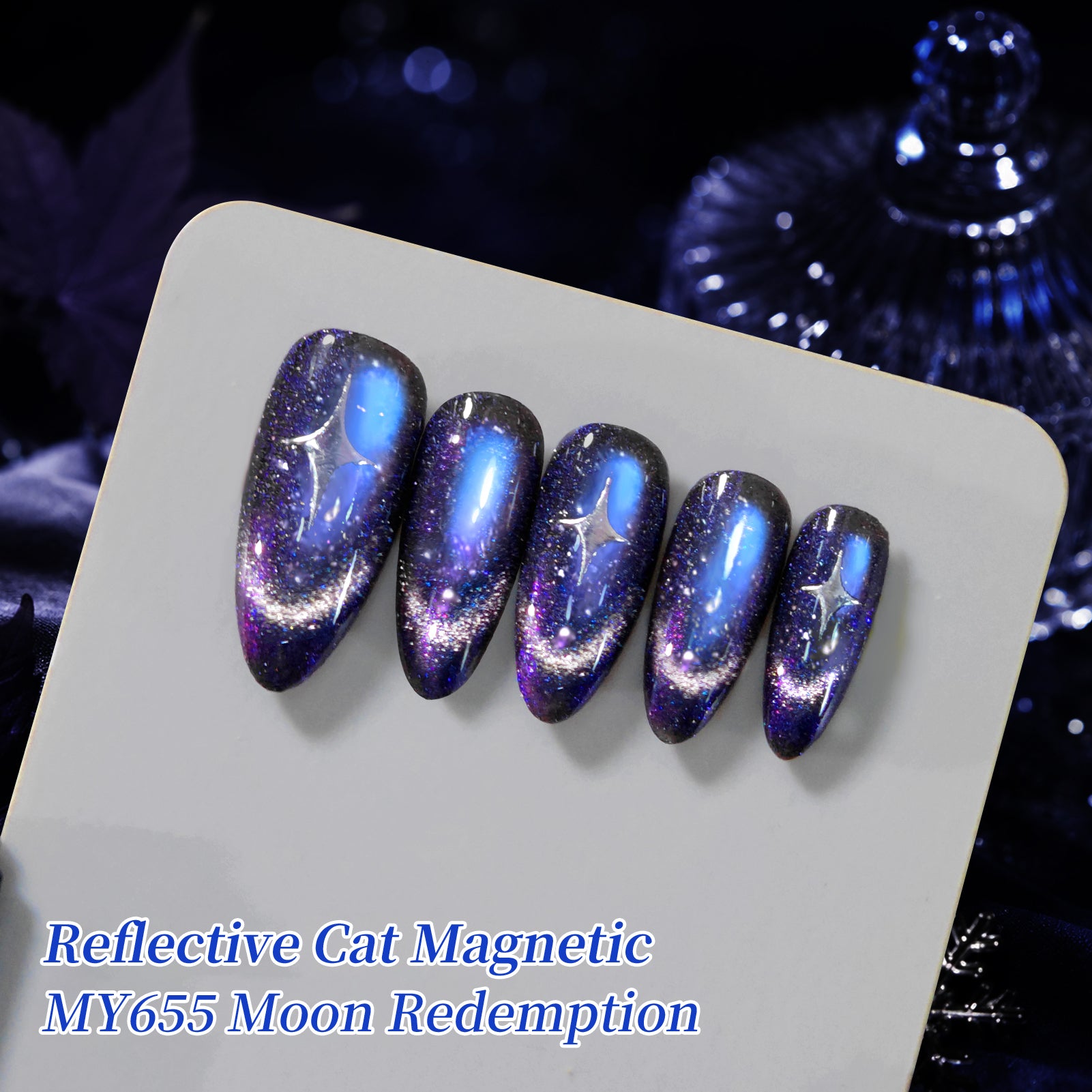 Reflective Cat Magnetic Gel MY655 Moon Redemption 15ml