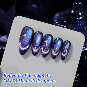 Reflective Cat Magnetic Gel MY655 Moon Redemption 15ml