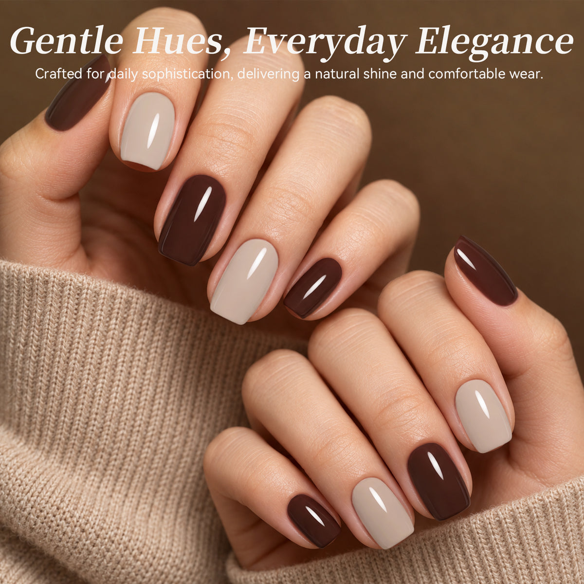 6 Colors Gel Polish Set S71 Midnight Gallery 7ml