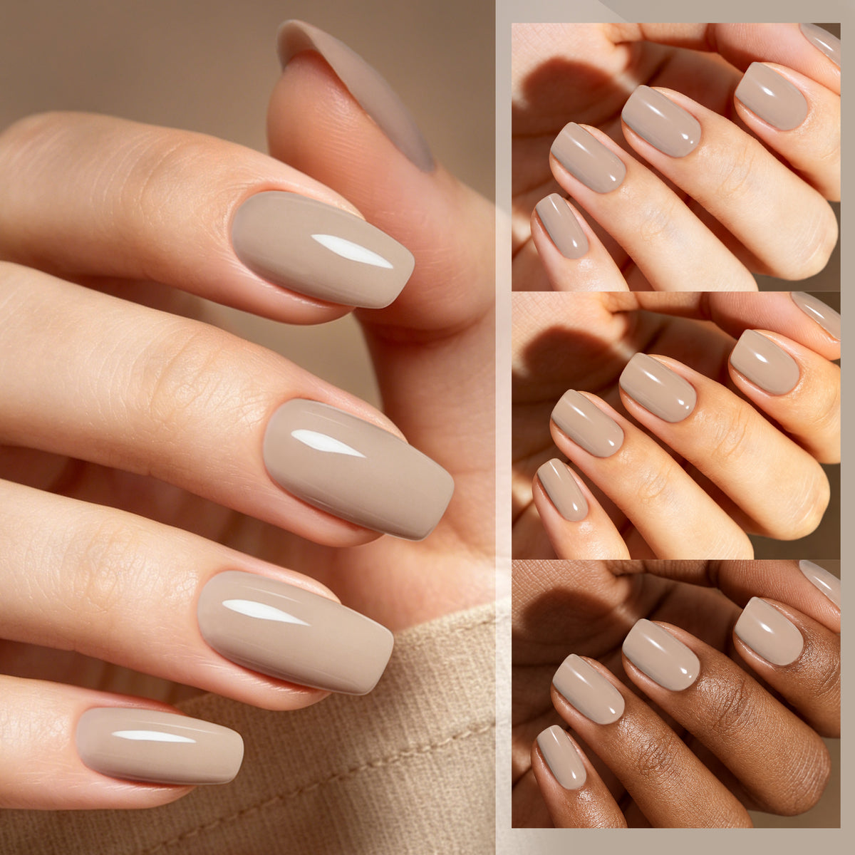 6 Colors Gel Polish Set S71 Midnight Gallery 7ml