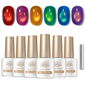 6 Colors Colored Cat Magnetic Gel M87 Starry Encounter 7ml