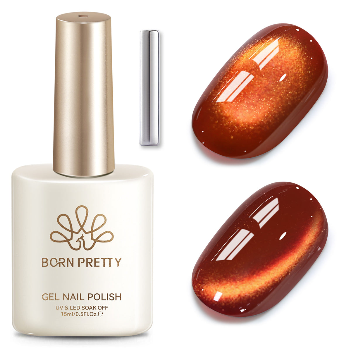 Colored Cat Magnetic Gel MY687 Amber Orange 15ml