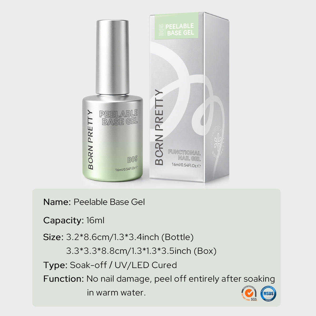 Peelable Base Gel B05 16ml