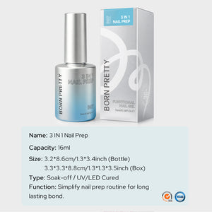 3 In 1 Nail Prep B07 16ml