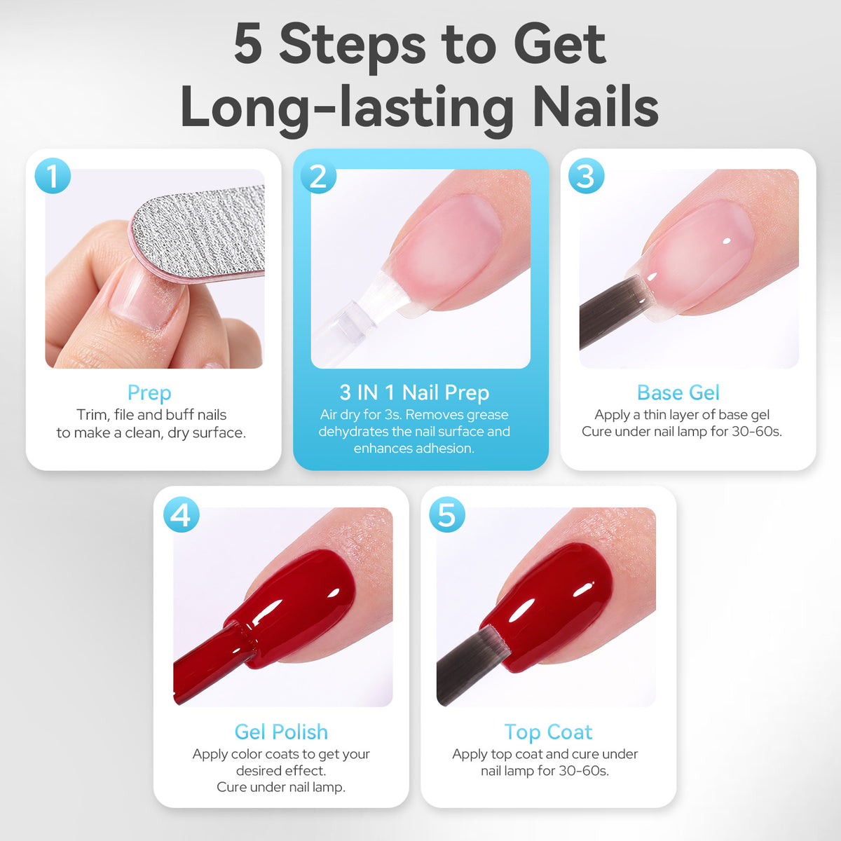 3 In 1 Nail Prep B07 16ml