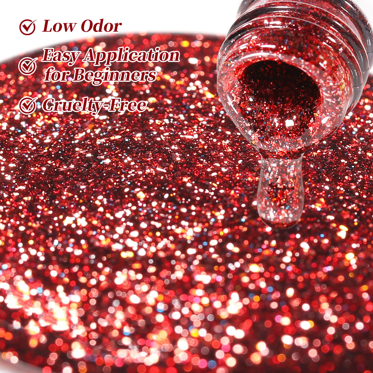 6 Colors Reflective Gel T24 Kaleido Dream 7ml