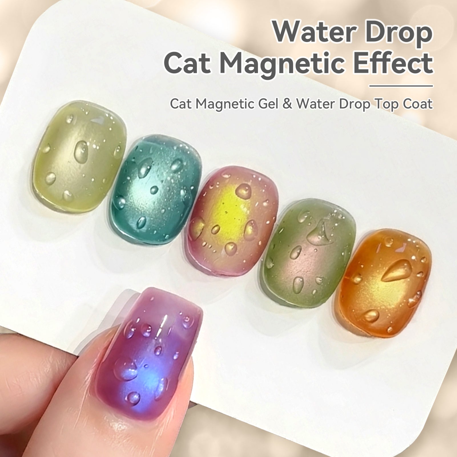 Water Drop & Super Top Coat Set 15ml