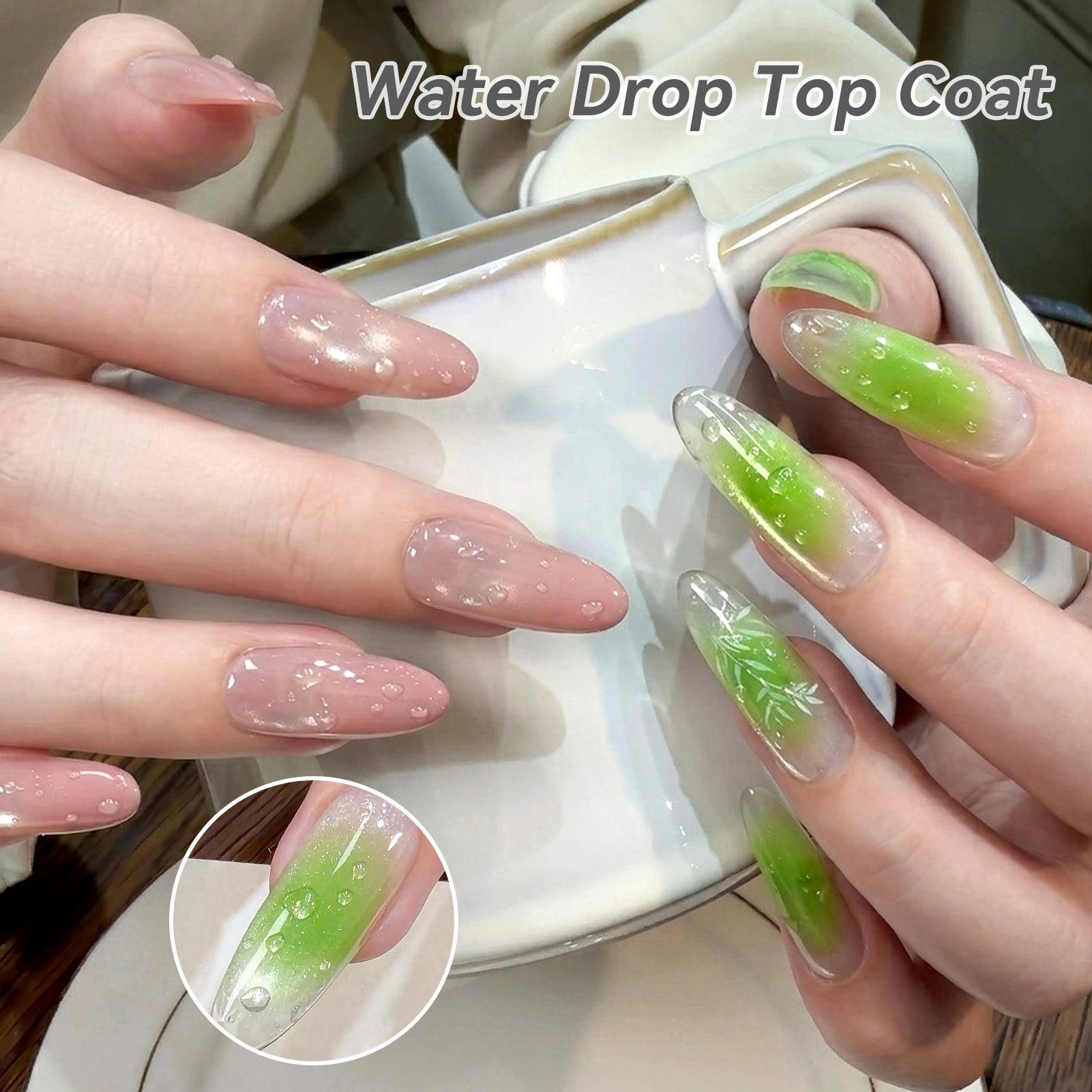Water Drop & Super Top Coat Set 15ml