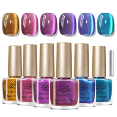 6 Colors Cat Magnetic Nail Polish - Starry River 7ml