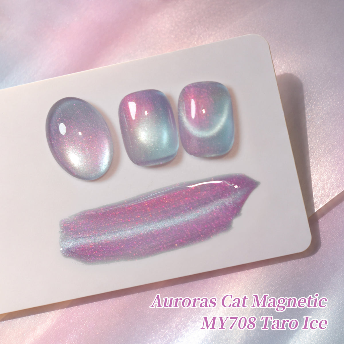 Auroras Cat Magnetic Gel MY708 Taro Ice 15ml