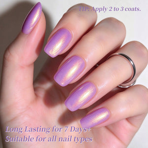 6 Colors Nail Polish Set Azure Glow 7ml