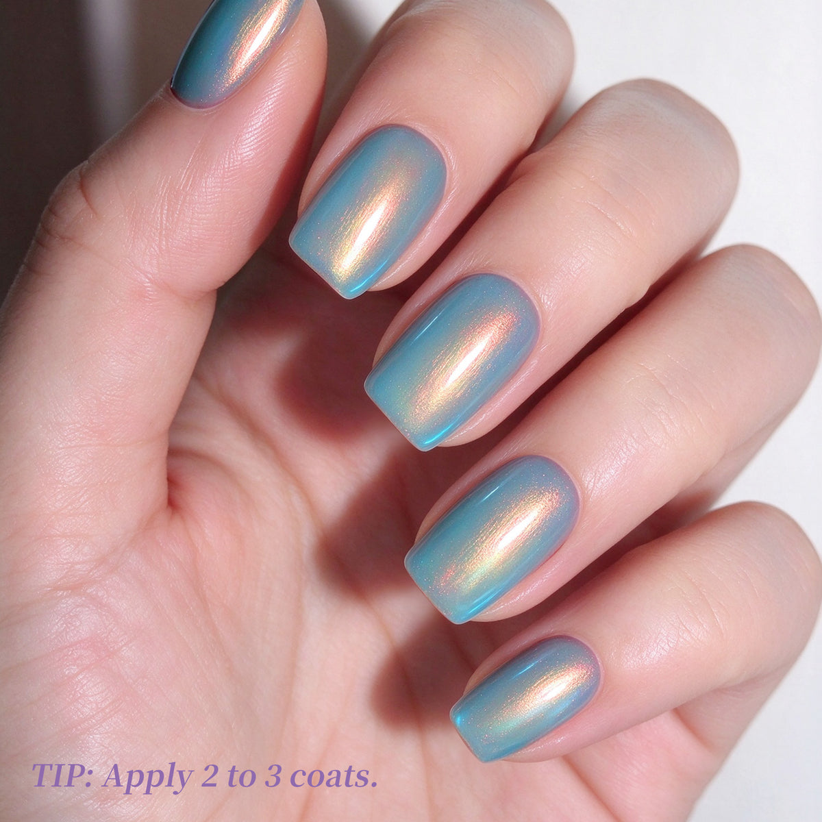 6 Colors Nail Polish Set Azure Glow 7ml