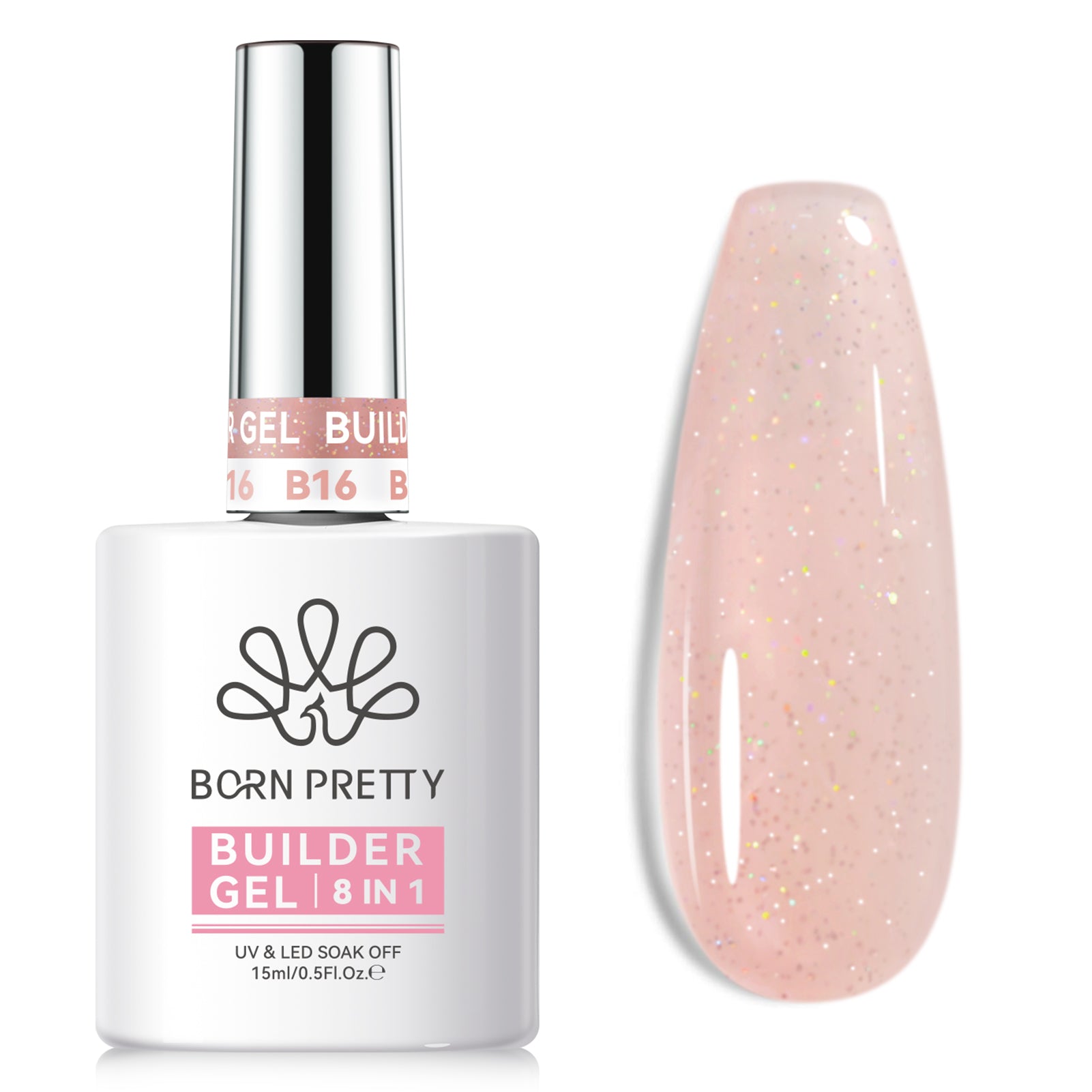 8 IN 1 Builder Gel B16 15ml