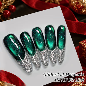 Glitter Cat Magnetic Gel MY717 Fir Mist 15ml