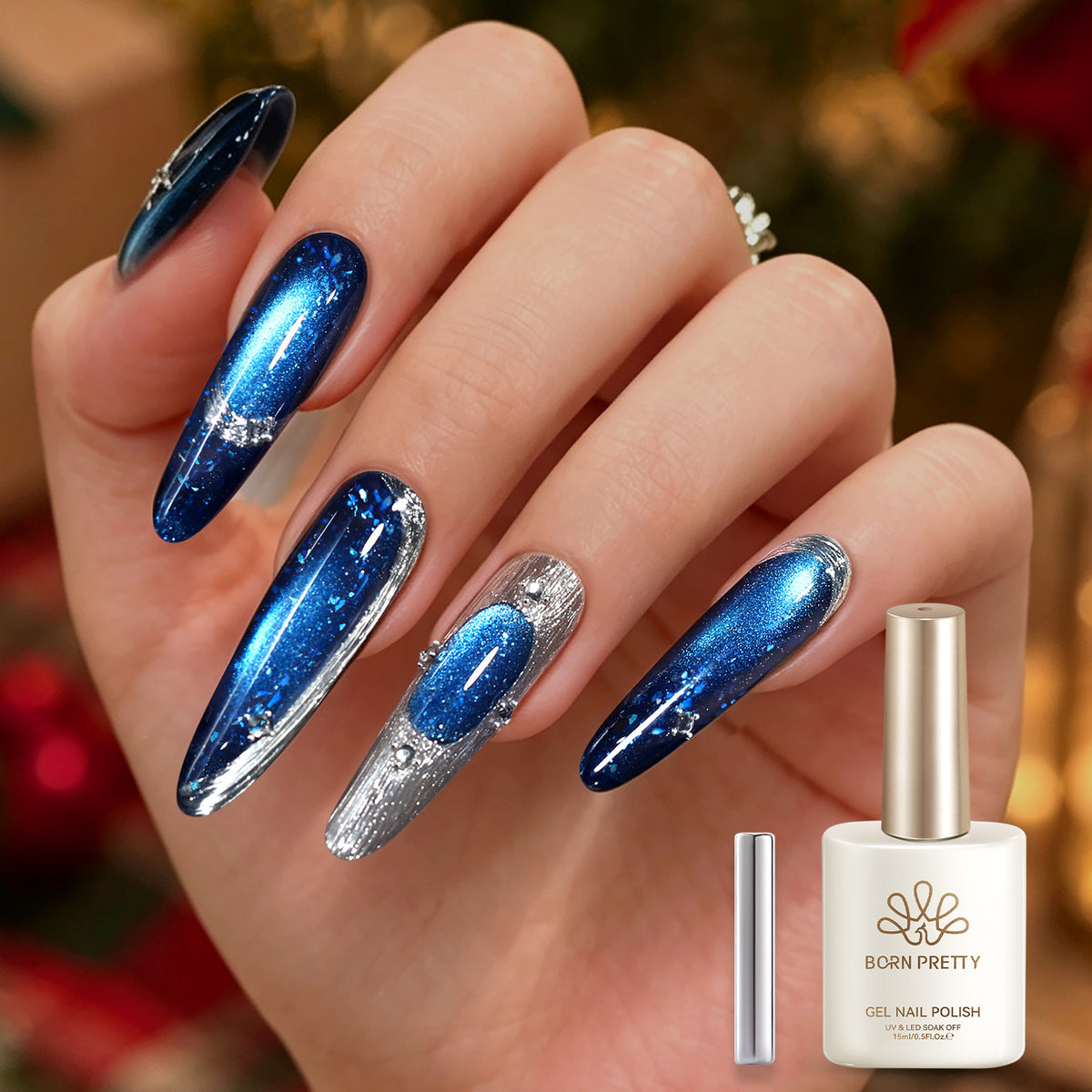 Glitter Cat Magnetic Gel MY718 Star Frost 15ml