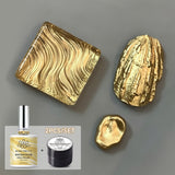2pcs Set Watercolor Nail Polish & Sculpting Gel