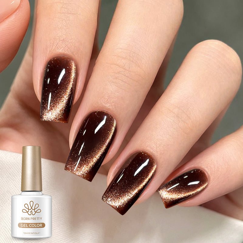 Crystal Cat Magnetic Gel MY719 Tea Brown 10ml
