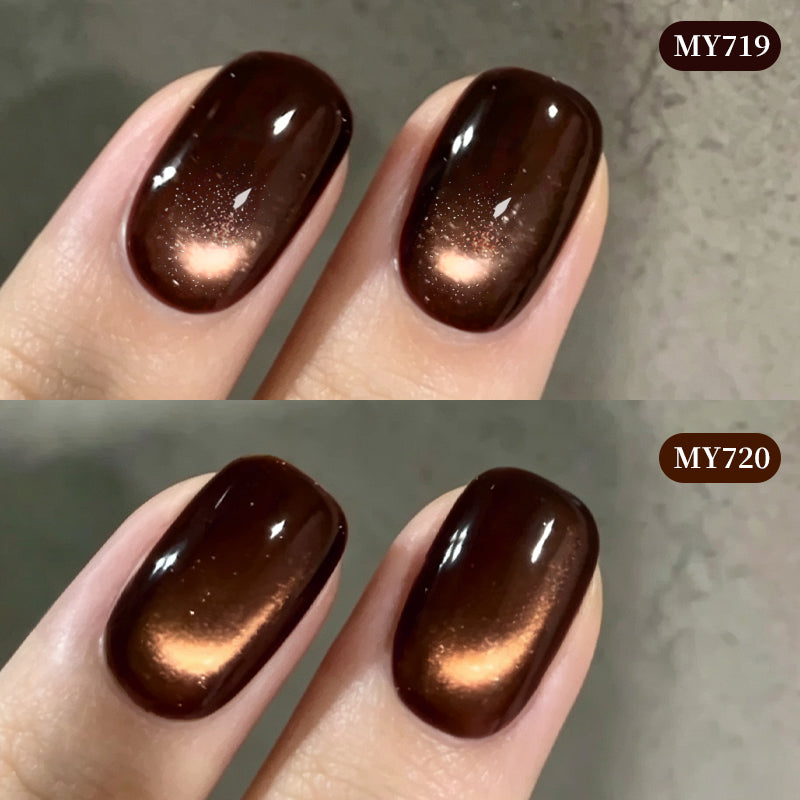 Crystal Cat Magnetic Gel MY719 Tea Brown 10ml