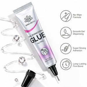 Gap Filling Nail Rhinestone Glue 15ml Gel Nail Polish BORN PRETTY 