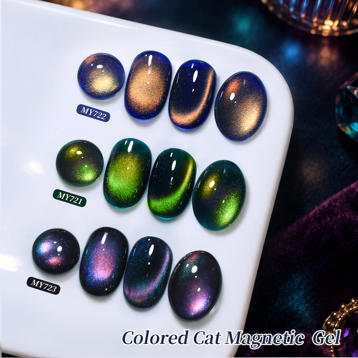 Colored Cat Magnetic Gel MY723 Mohe Nocturne 15ml