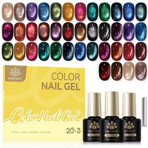 20 Colors Gel & 3pcs Base Top Coat Set M95 Dream Voyage 5ml