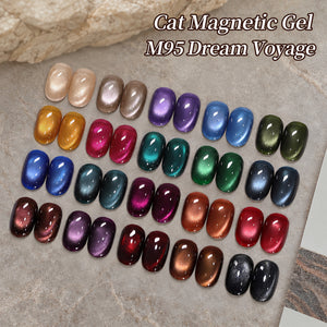20 Colors Gel & 3pcs Base Top Coat Set M95 Dream Voyage 5ml