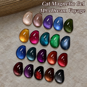 20 Colors Gel & 3pcs Base Top Coat Set M95 Dream Voyage 5ml