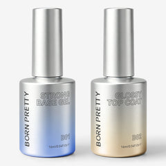 Strong Base Gel B01 & Glossy Top Coat B02 Set 16ml