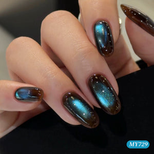 6 Colors Colored Cat Magnetic Gel M96 Dynamic Island 7ml