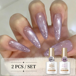 2pcs Set Cat Magnetic Gel & Jelly Gel 10ml