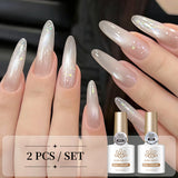 2pcs Set Cat Magnetic Gel & Jelly Gel 10ml