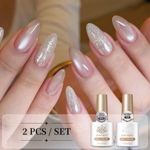2pcs Set Cat Magnetic Gel & Jelly Gel 10ml