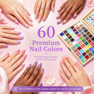 60 Colors Pat Painting Gel Set Gel Nail Polish No Brand 