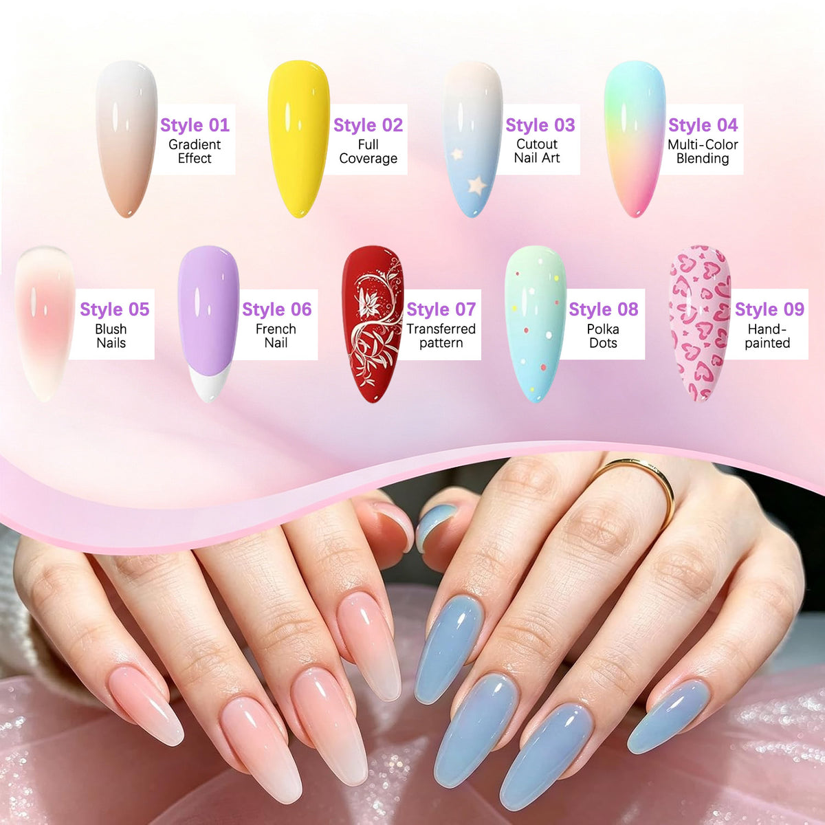 60 Colors Pat Painting Gel Set Gel Nail Polish No Brand 