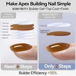 8 IN 1 Builder Gel B20 15ml Gel Nail Polish BORN PRETTY 