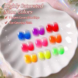 9 Colors Pat Painting Gel Prism Page Gel Nail Polish BORN PRETTY 