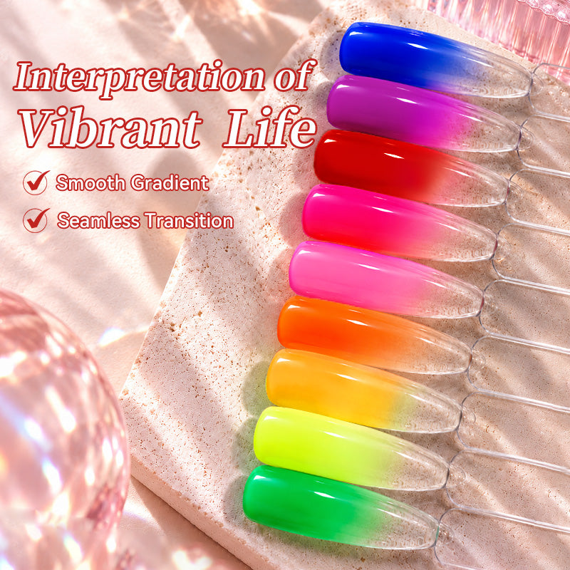 9 Colors Pat Painting Gel Prism Page Gel Nail Polish BORN PRETTY 