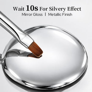 3D Metal Painting Gel Mirror Silvery 5ml