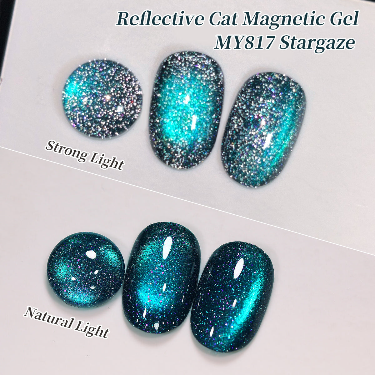Reflective Cat Magnetic Gel MY817 Stargaze 15ml