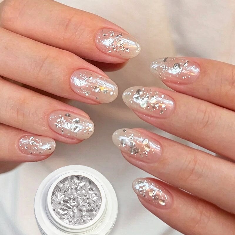Sequins Gel SG58 & Magnetic Gel MY77 Set #03 Gel Nail Polish BORN PRETTY 