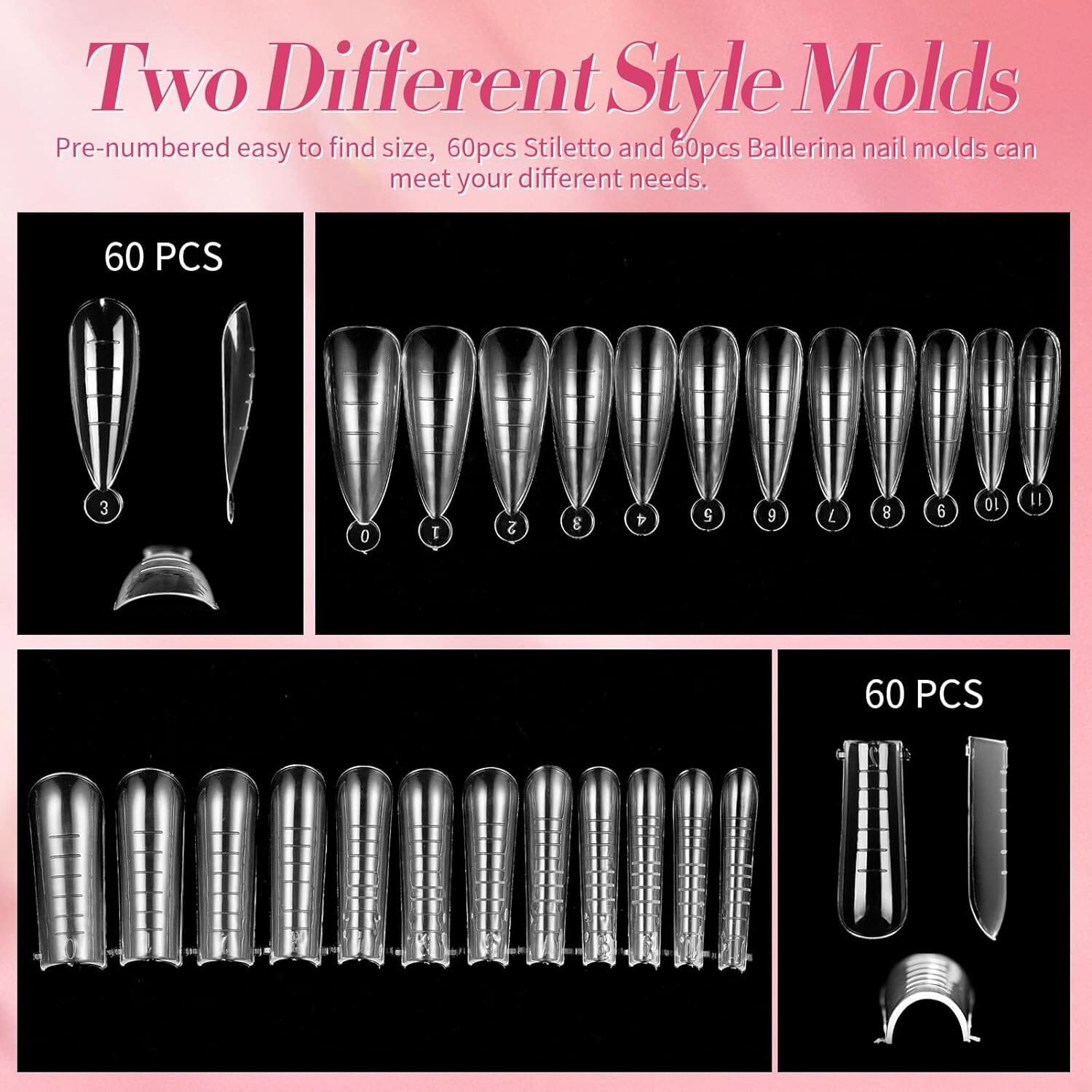 [US ONLY]Poly Nail Extension Gel Kit 6 Colors Kits & Bundles BORN PRETTY 